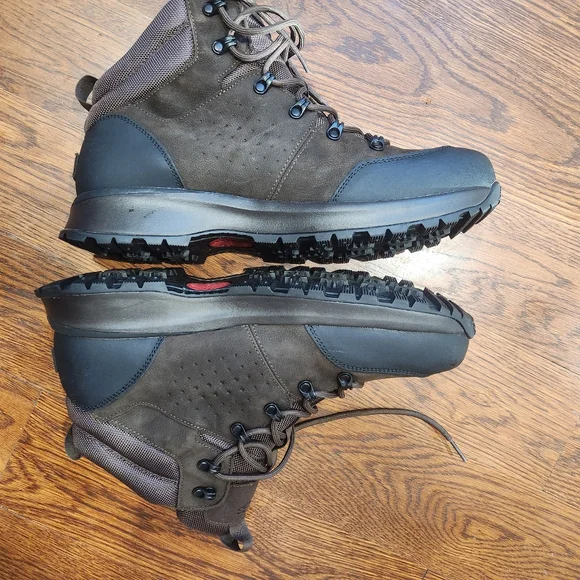 UGG EMMETT DUCK BOOT MID STOUT LEATHER WATERPROOF new MEN'S BOOTS US SIZE 12 - Picture 6 of 6